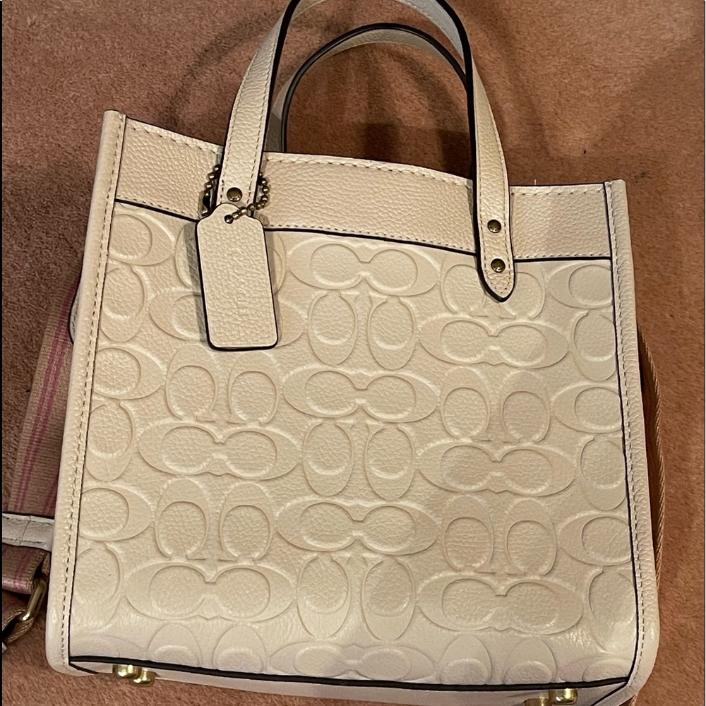Coach Signature Jacquard Field Tote